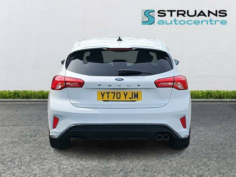 Ford Focus St-line X 1.0 Ecoboost 125 - 2020 70 YT70YJM White #4