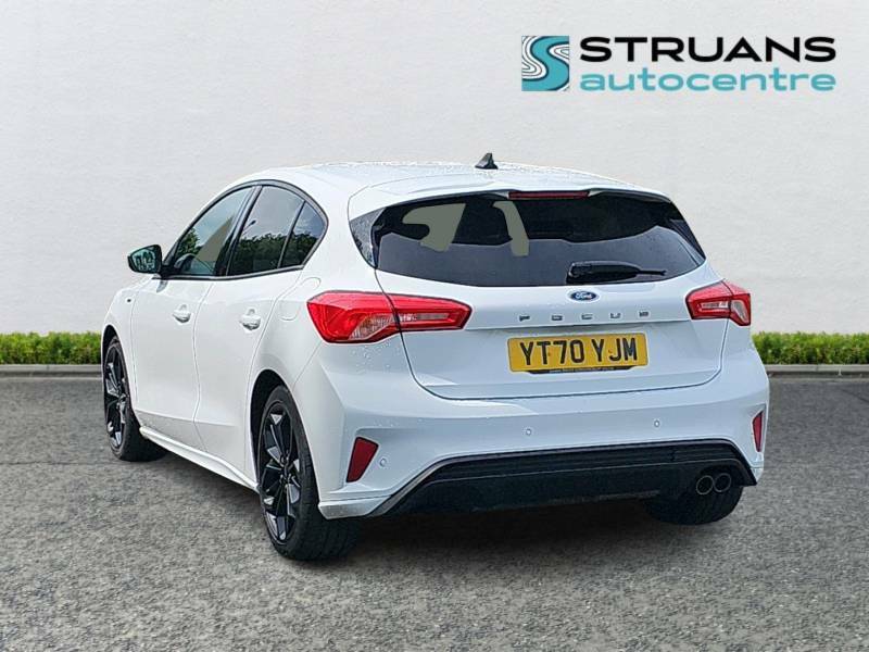 Ford Focus St-line X 1.0 Ecoboost 125 - 2020 70 YT70YJM White #2