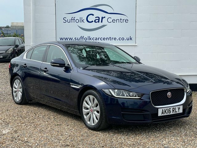 Jaguar XE 2.0D Portfolio Saloon AK16RLY Blue #5