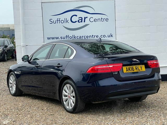 Jaguar XE 2.0D Portfolio Saloon AK16RLY Blue #2