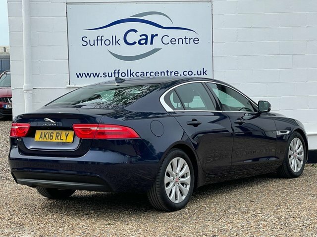 Jaguar XE 2.0D Portfolio Saloon AK16RLY Blue #6