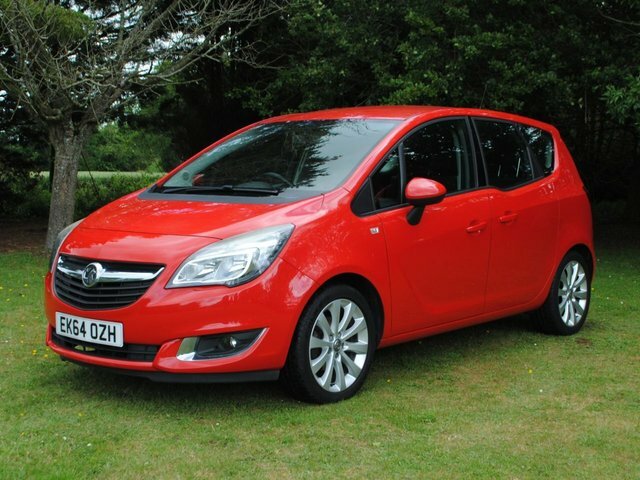 Vauxhall Meriva 1.4I Life Mpv Red