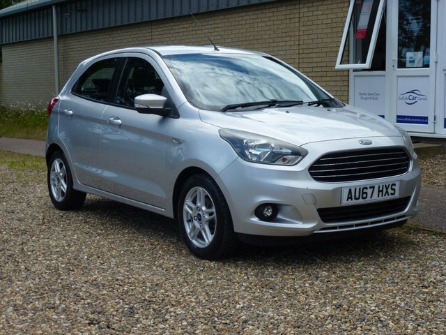 Ford KA+ 1.2 Ti-vct Zetec Hatchback Silver