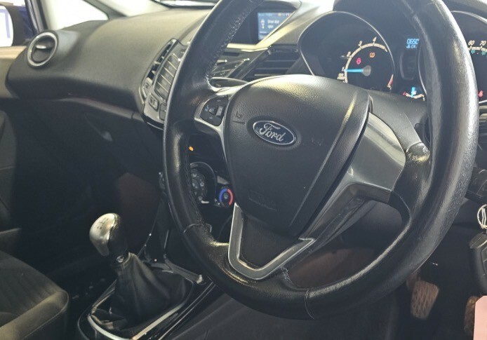 Ford Fiesta 1.0 T Ecoboost Zetec 2015 Blue #3