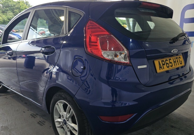 Ford Fiesta 1.0 T Ecoboost Zetec 2015 Blue #2