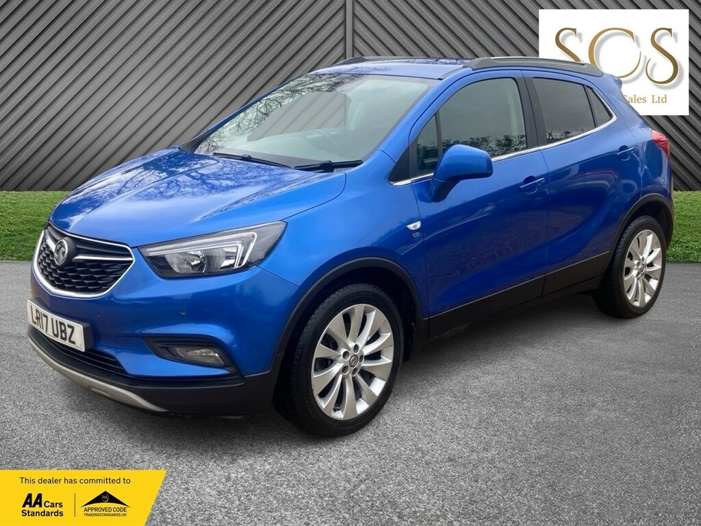 Vauxhall Mokka X Suv 1.6 I Elite 201717 LR17UBZ Blue #3