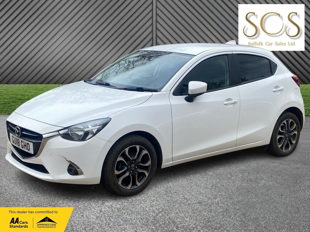 Mazda 2 Hatchback 1.5 Skyactiv-g Sport Nav 201818 GU18GHO White #6