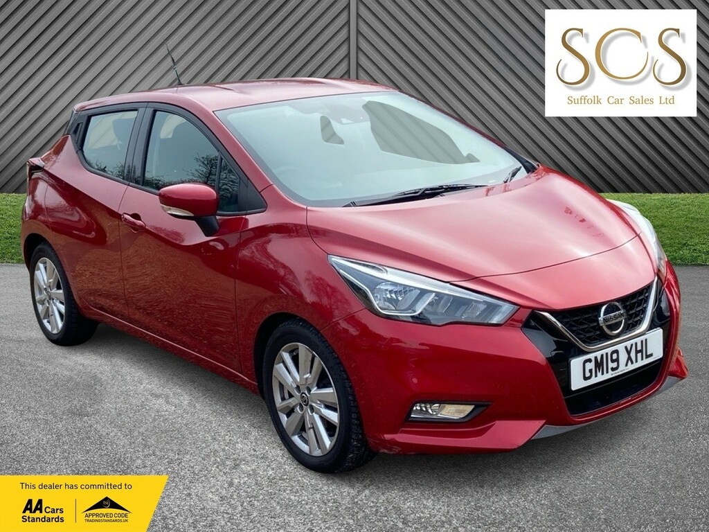 Nissan Micra Hatchback 1.0 Ig-t Acenta 201919 Red