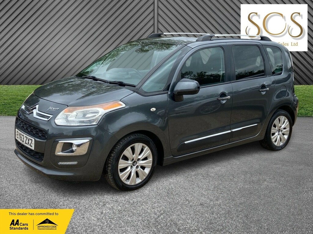 Citroen C3 Picasso Mpv 1.6 Vti Exclusive 201363 Grey #3