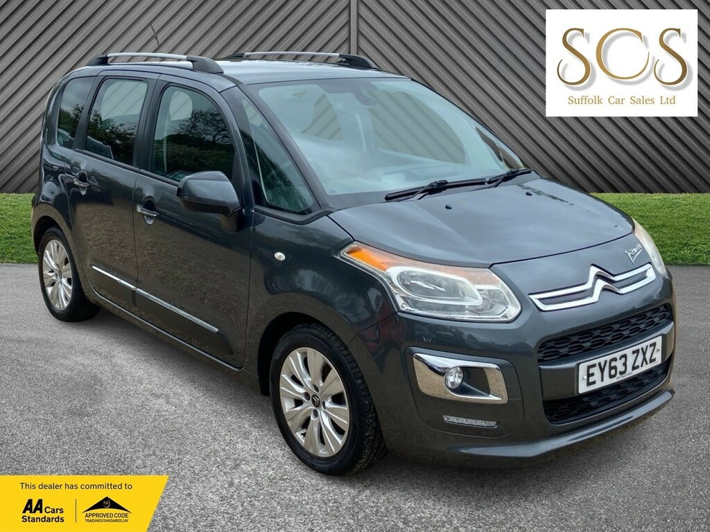 Citroen C3 Picasso Mpv 1.6 Vti Exclusive 201363 Grey