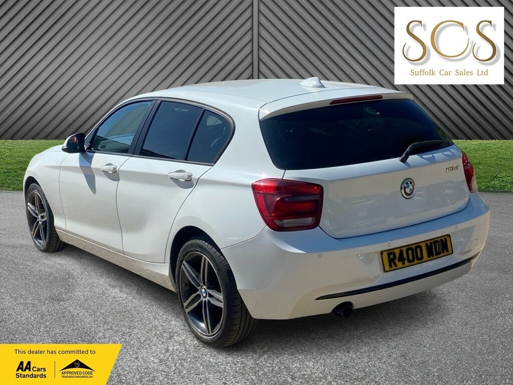 BMW 1 Series Hatchback 2.0 116D Sport 5-Door 201515 White #5