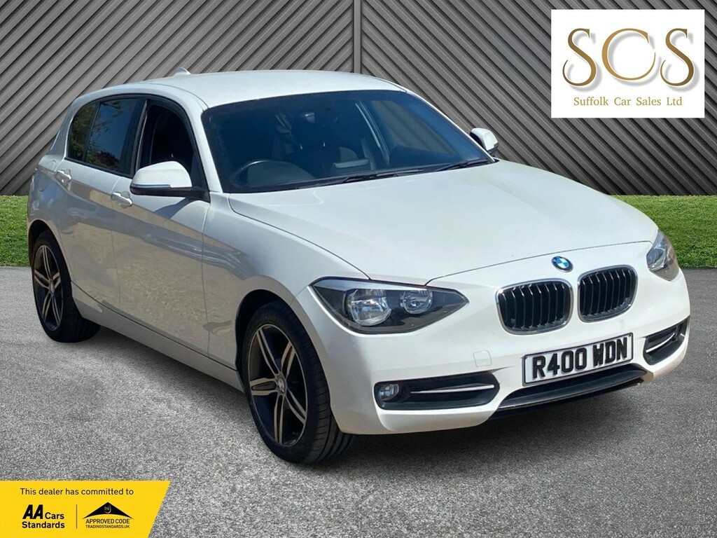 BMW 1 Series Hatchback 2.0 116D Sport 5-Door 201515 White