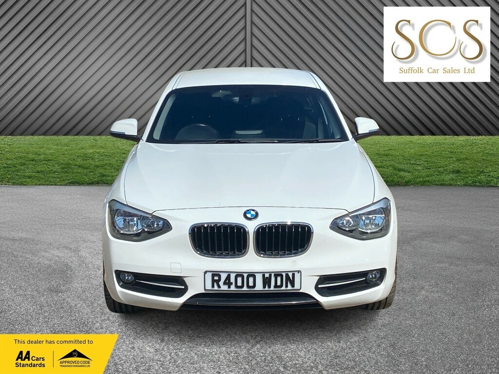 BMW 1 Series Hatchback 2.0 116D Sport 5-Door 201515 White #2