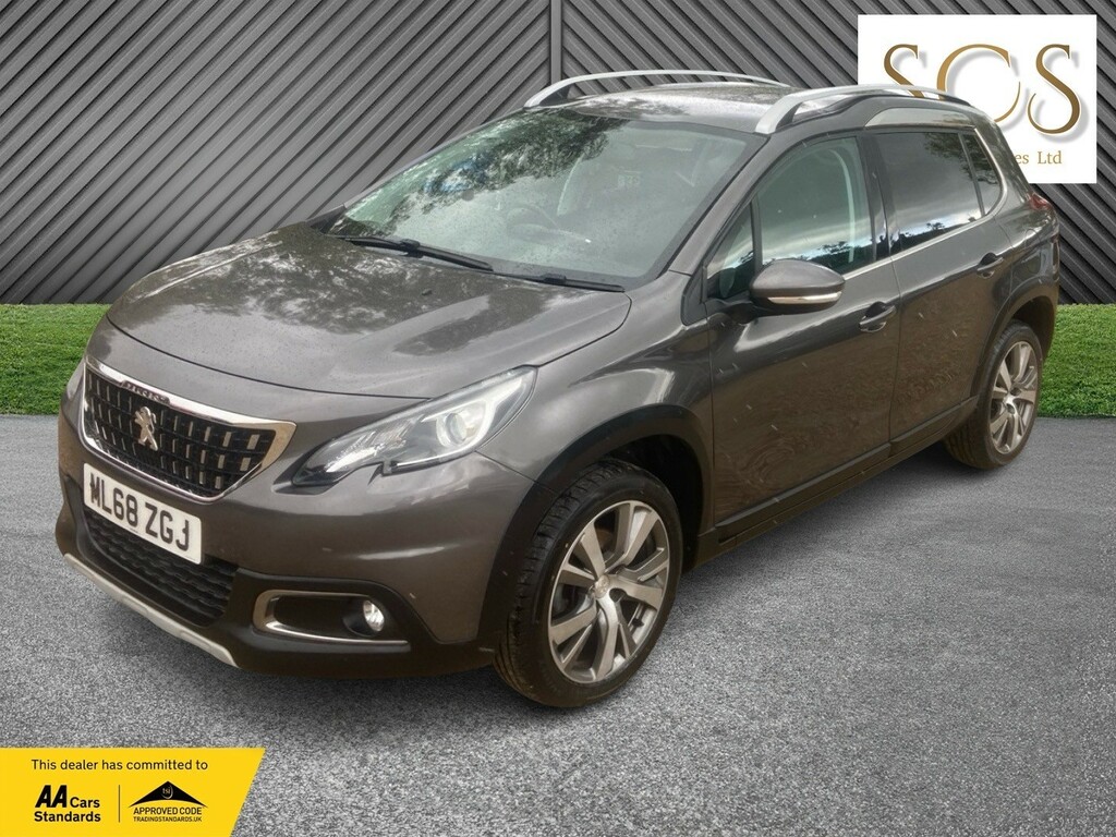 Peugeot 2008 Suv 1.2 Puretech Gpf Allure 201868 ML68ZGJ Grey #2