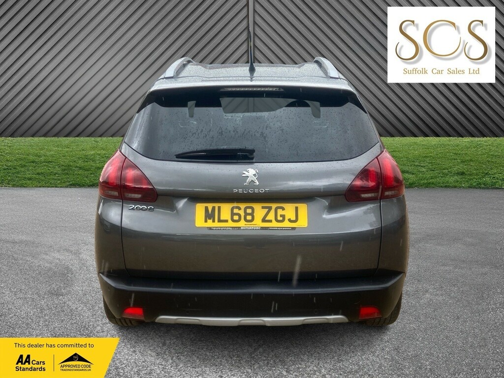 Peugeot 2008 Suv 1.2 Puretech Gpf Allure 201868 ML68ZGJ Grey #6