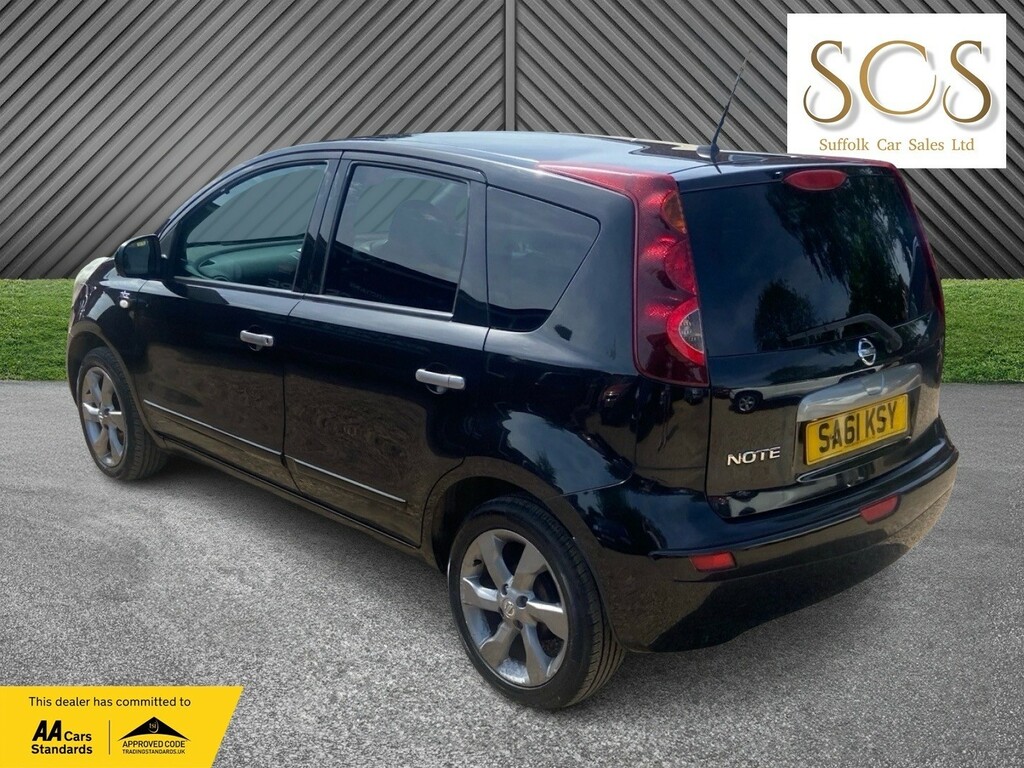 Nissan Note Hatchback 1.6 16V N-tec 201161 Black #5