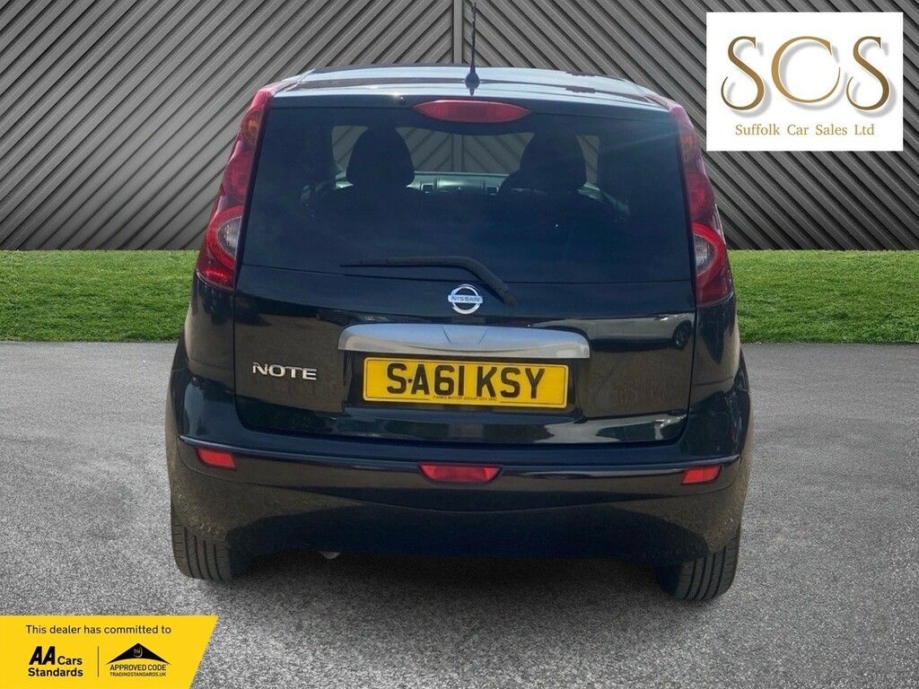 Nissan Note Hatchback 1.6 16V N-tec 201161 Black #6