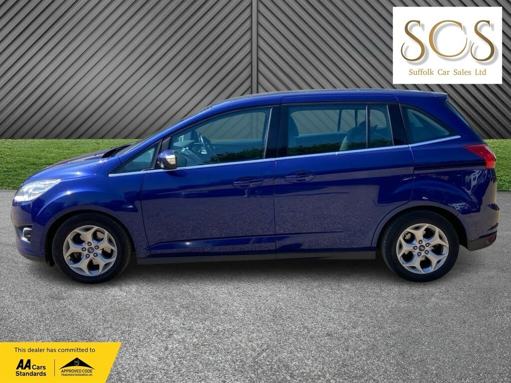 Ford Grand C-Max Mpv 1.6 Tdci Zetec 201515 GX15RBU Blue #4