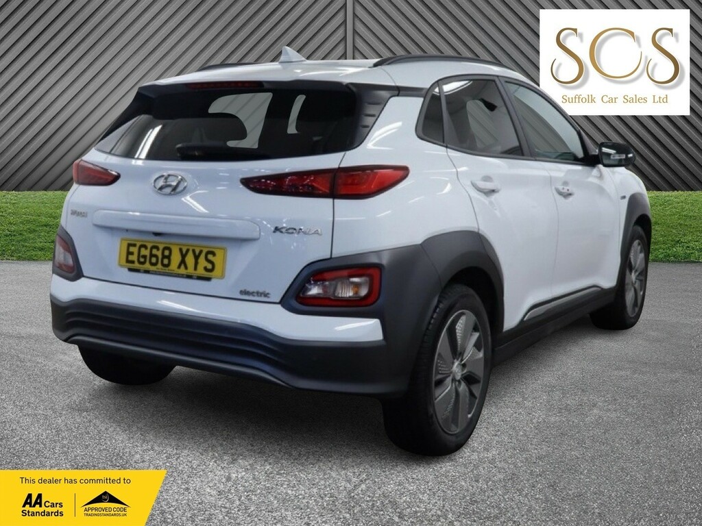 Hyundai Kona Suv Kona Ev Prem Se 64Kwh 201968 White #4