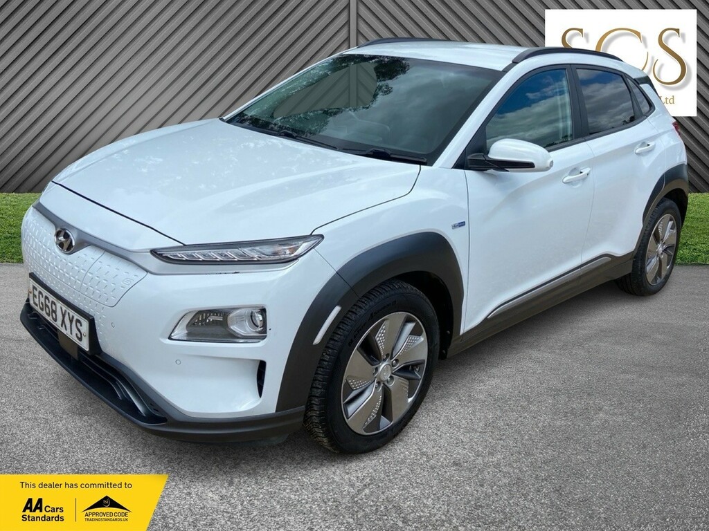 Hyundai Kona Suv Kona Ev Prem Se 64Kwh 201968 EG68XYS White #3