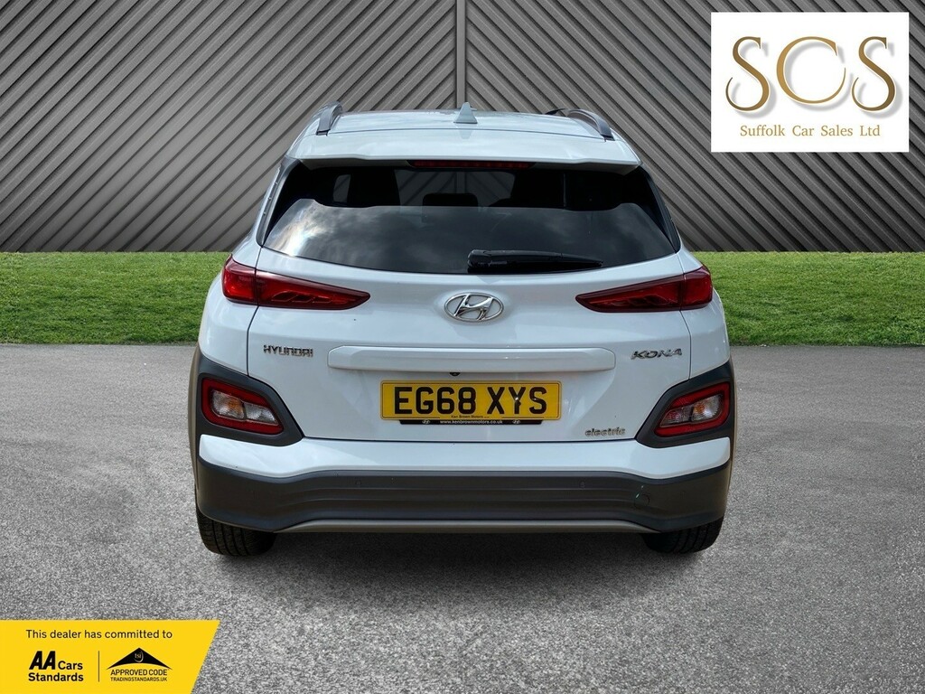 Hyundai Kona Suv Kona Ev Prem Se 64Kwh 201968 EG68XYS White #6
