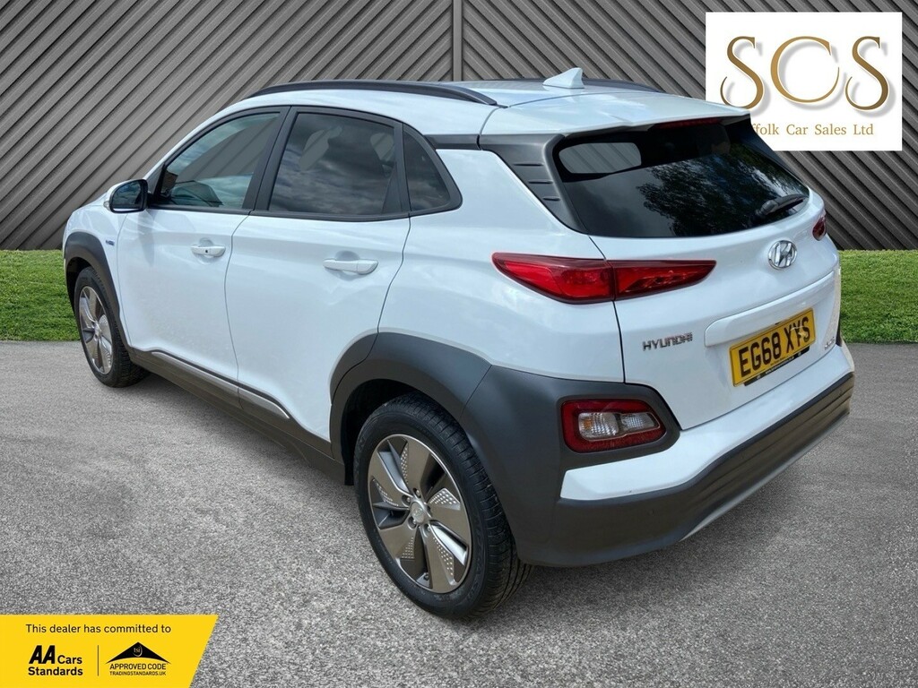 Hyundai Kona Suv Kona Ev Prem Se 64Kwh 201968 EG68XYS White #5