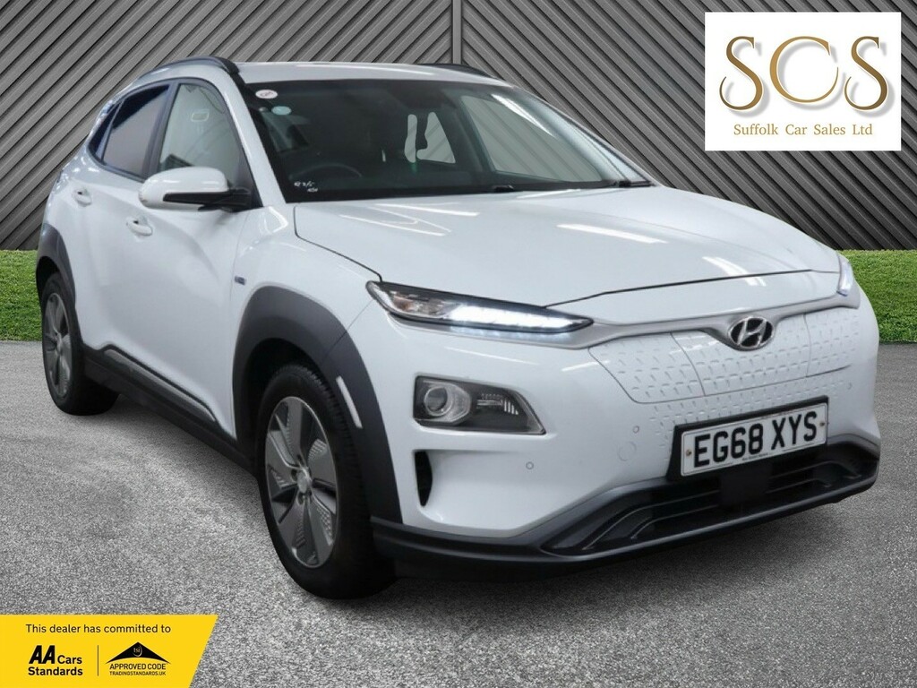 Hyundai Kona Suv Kona Ev Prem Se 64Kwh 201968 White
