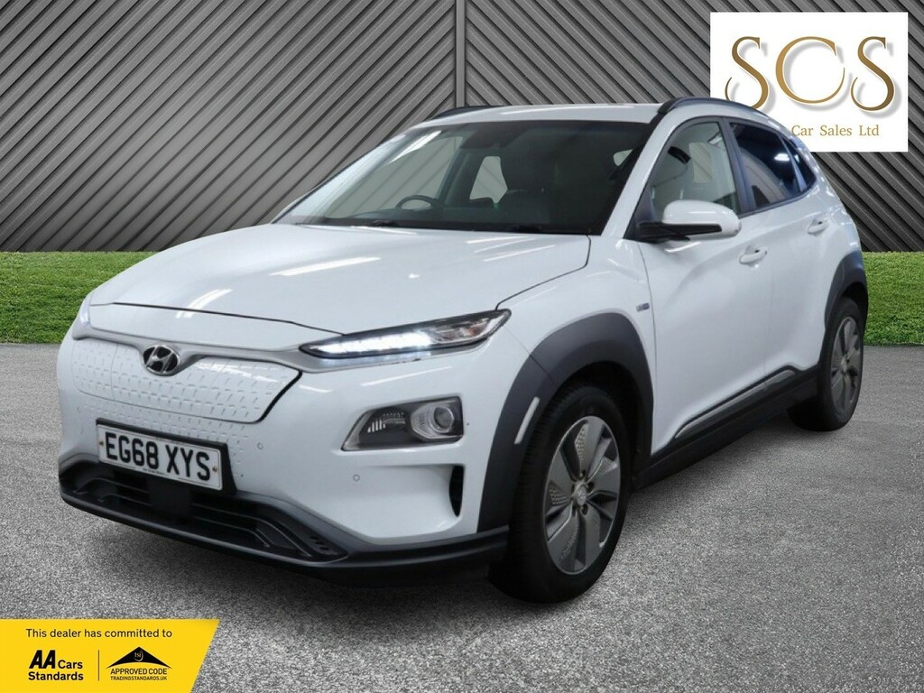 Hyundai Kona Suv Kona Ev Prem Se 64Kwh 201968 White #2