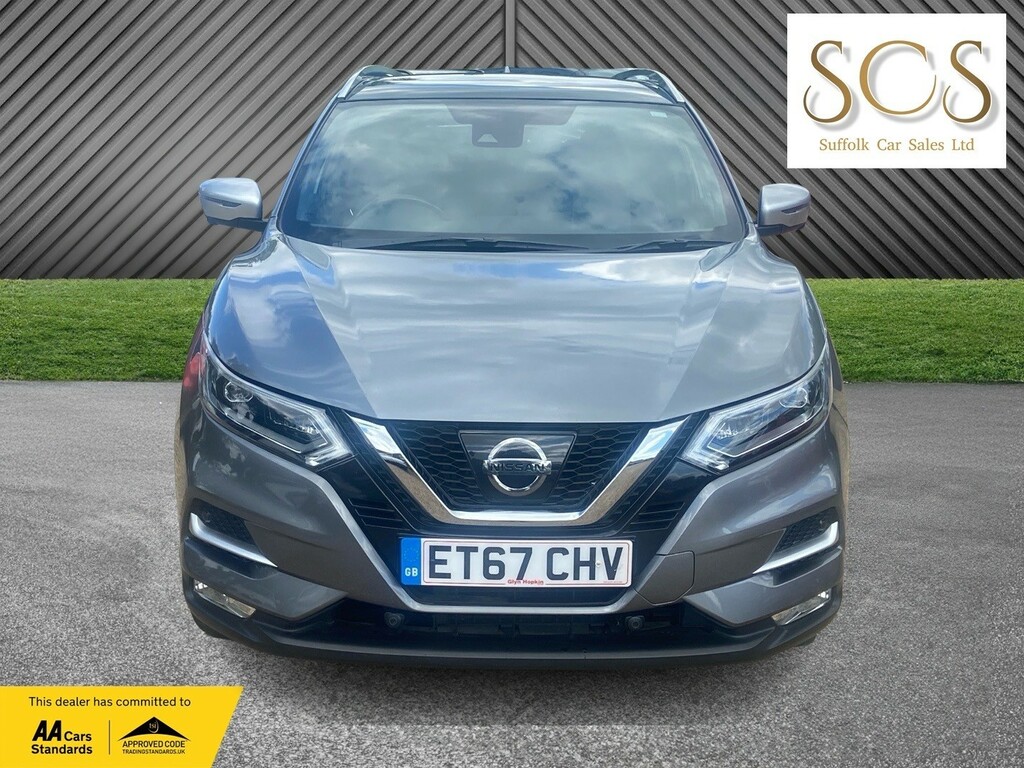 Nissan Qashqai 1.5 Dci Tekna ET67CHV Grey #2
