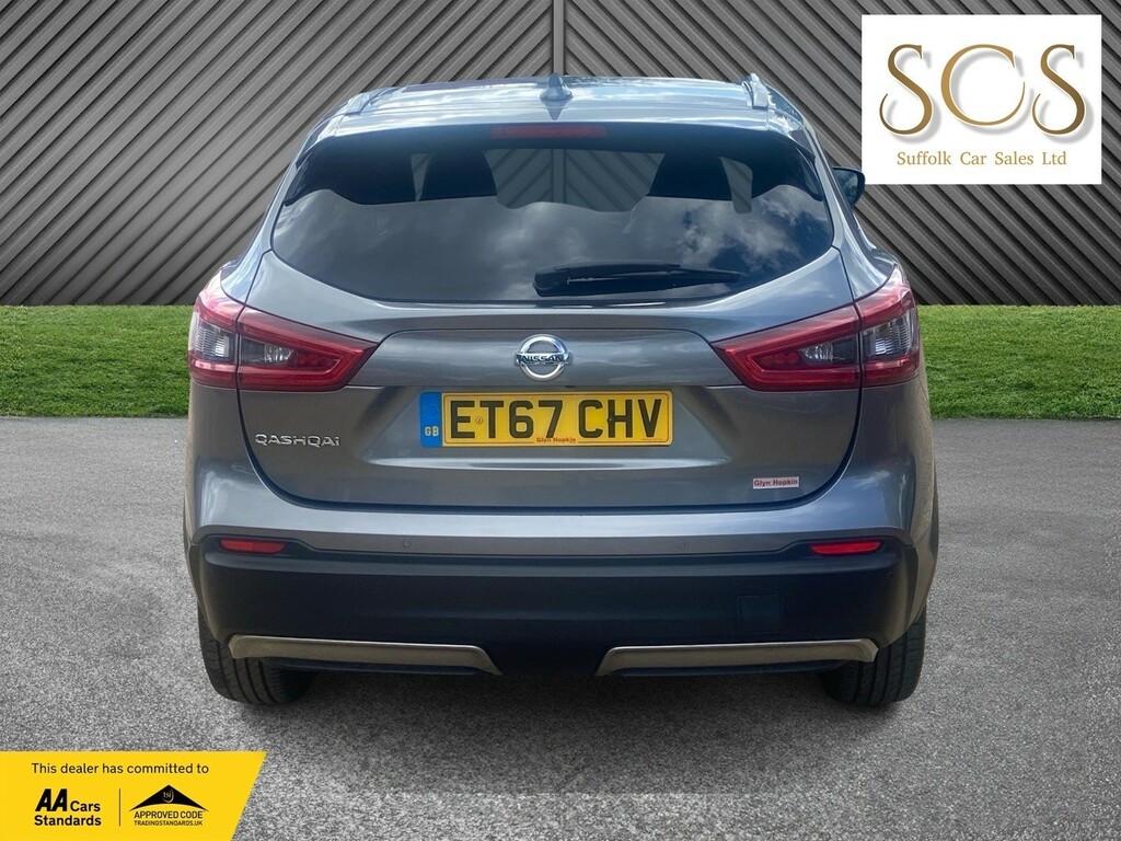 Nissan Qashqai 1.5 Dci Tekna ET67CHV Grey #6