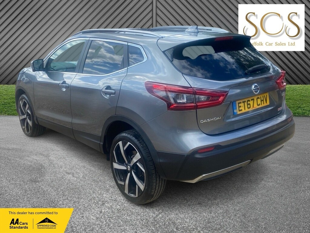 Nissan Qashqai 1.5 Dci Tekna ET67CHV Grey #5
