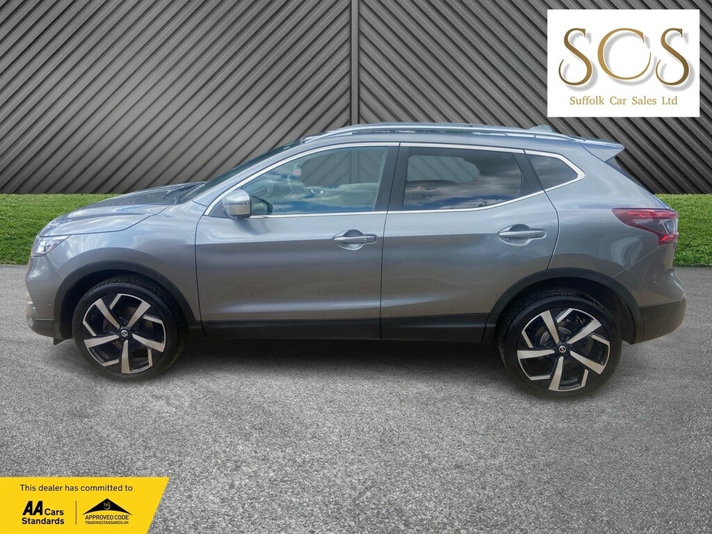 Nissan Qashqai 1.5 Dci Tekna ET67CHV Grey #4