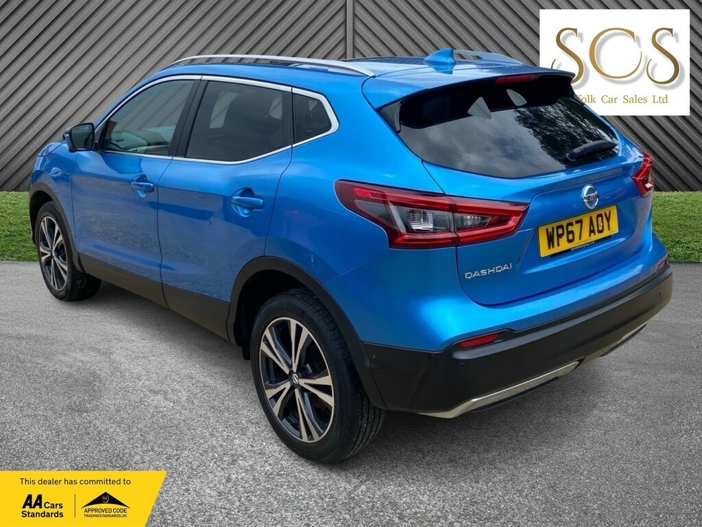 Nissan Qashqai Suv 1.5 Dci N-connecta 201767 WP67AOY Blue #5