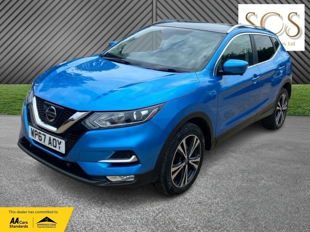Nissan Qashqai Suv 1.5 Dci N-connecta 201767 WP67AOY Blue #3