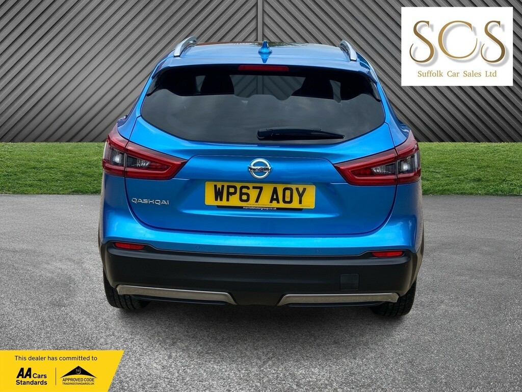 Nissan Qashqai Suv 1.5 Dci N-connecta 201767 WP67AOY Blue #6