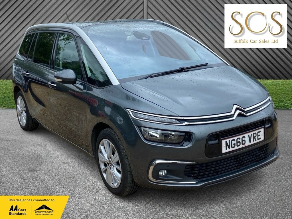 Citroen Grand C4 Picasso Mpv 1.6 Bluehdi Flair 201666 Grey