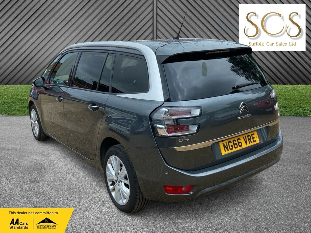 Citroen Grand C4 Picasso Mpv 1.6 Bluehdi Flair 201666 Grey #5