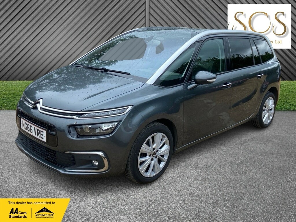 Citroen Grand C4 Picasso Mpv 1.6 Bluehdi Flair 201666 Grey #3