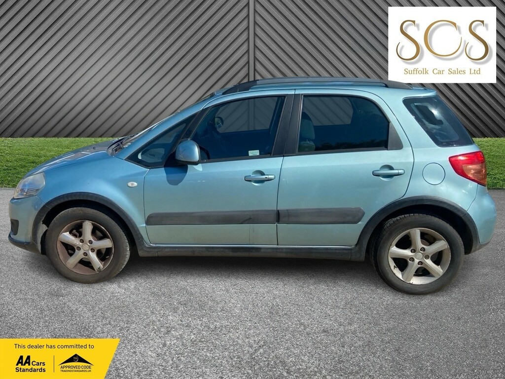 Suzuki SX4 1.6 16V Glx Blue #4