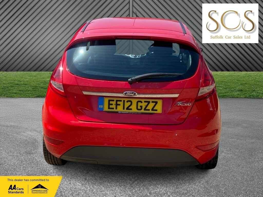 Ford Fiesta Hatchback 1.4 Zetec 201212 Red #6