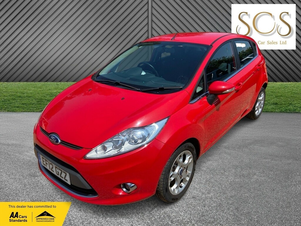 Ford Fiesta Hatchback 1.4 Zetec 201212 Red #3