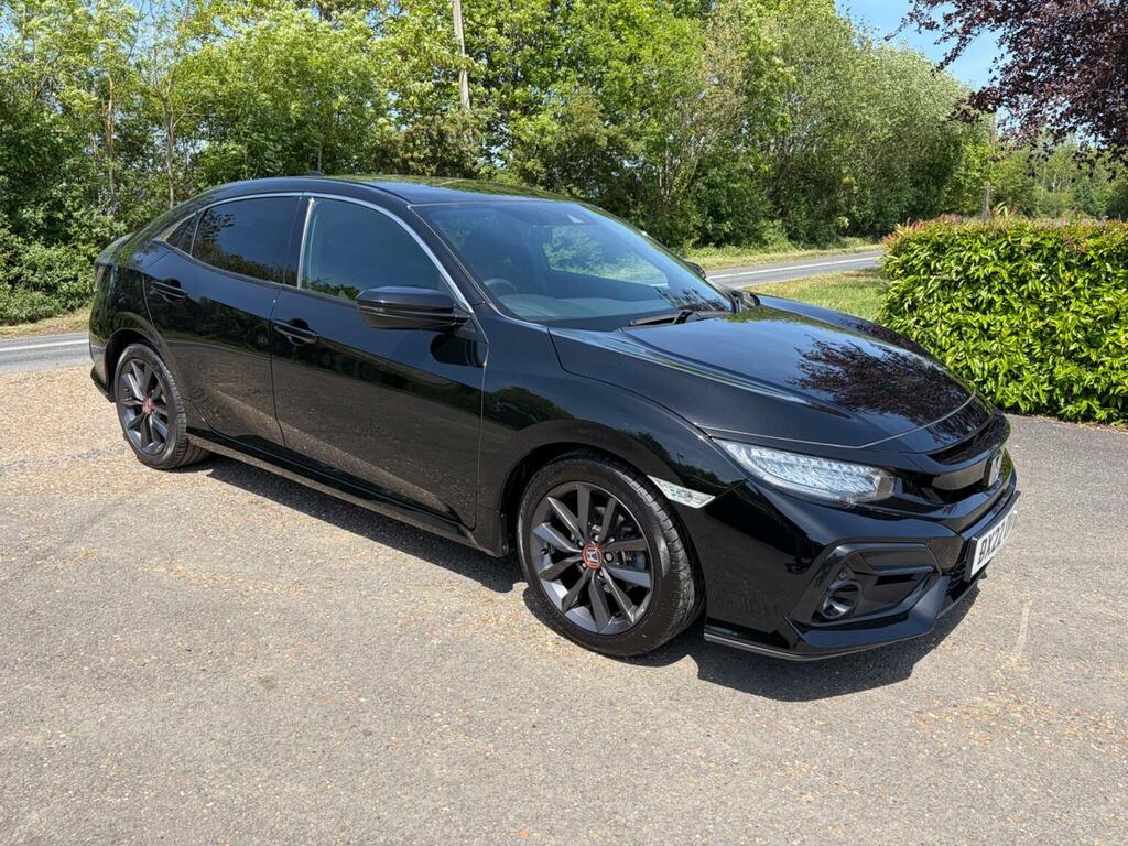 Honda Civic Hatchback 1.0 Vtec Turbo Sr Cvt Euro 6 Ss Black