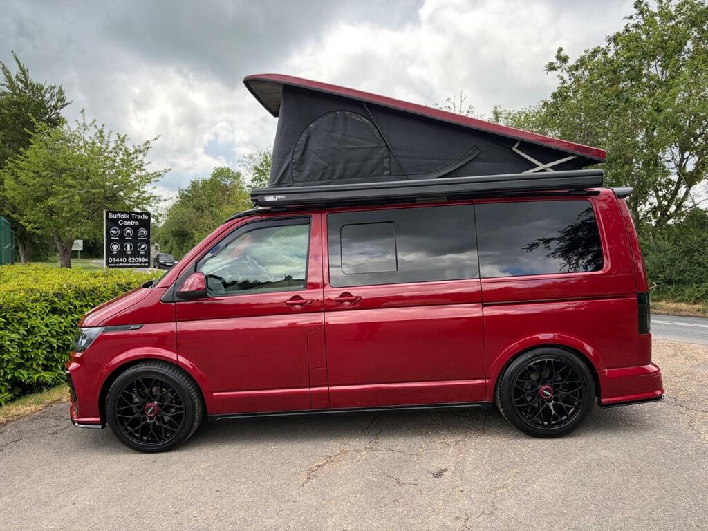 Volkswagen Transporter Panel Van 2.0 Tdi T28 Highline Fwd Swb Euro 6 Ss Red