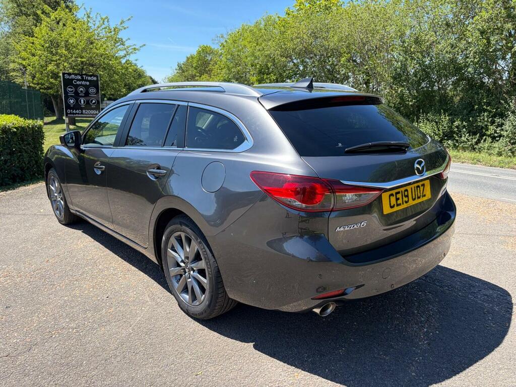 Mazda 6 Estate 2.0 Skyactiv-g Se-l Lux Nav Tourer Euro 6 CE19UDZ Grey #4