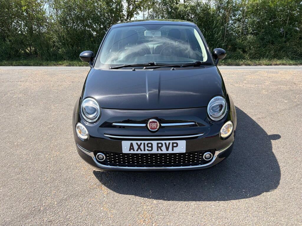 Fiat 500 Hatchback 1.2 Lounge Dualogic Euro 6 Ss 20 AX19RVP Black #3