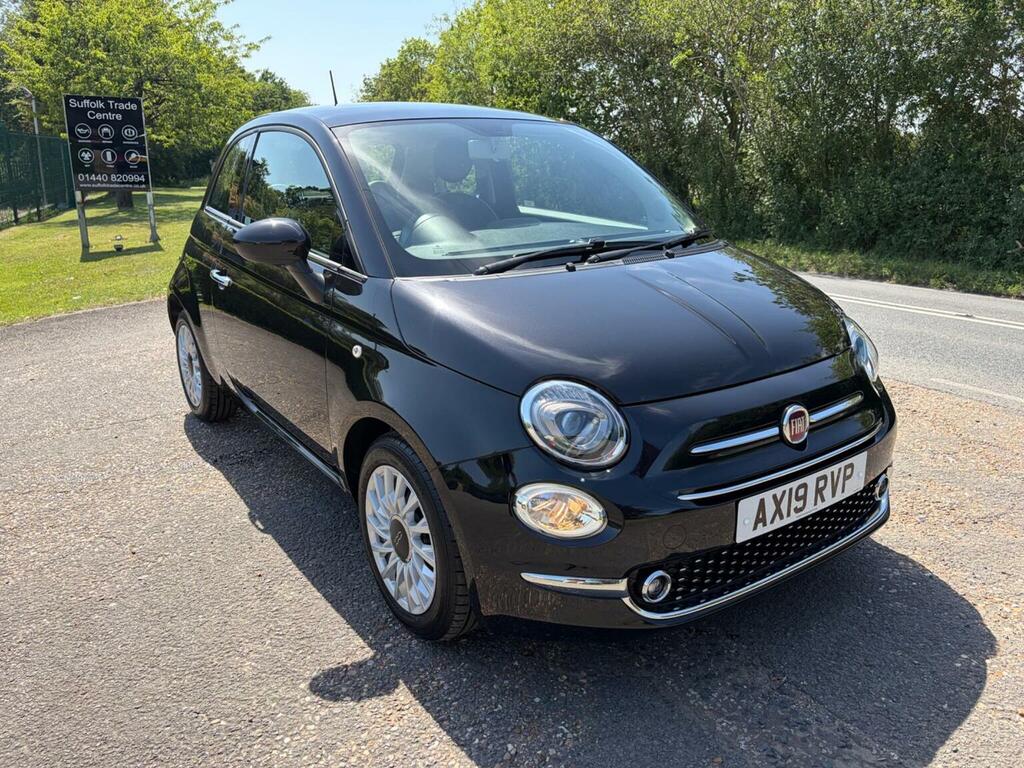 Fiat 500 Hatchback 1.2 Lounge Dualogic Euro 6 Ss 20 AX19RVP Black #6