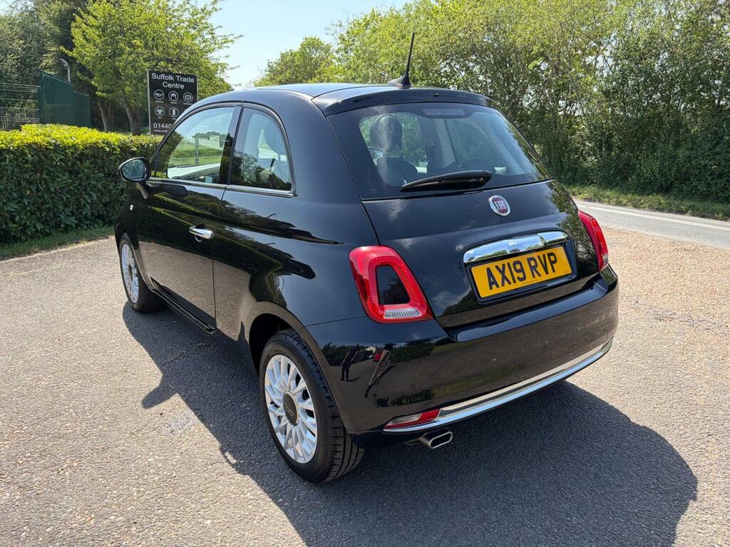 Fiat 500 Hatchback 1.2 Lounge Dualogic Euro 6 Ss 20 AX19RVP Black #5