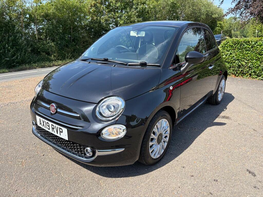Fiat 500 Hatchback 1.2 Lounge Dualogic Euro 6 Ss 20 AX19RVP Black #4