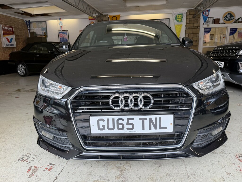 Audi A1 1.6 Tdi S Line GU65TNL Black #4