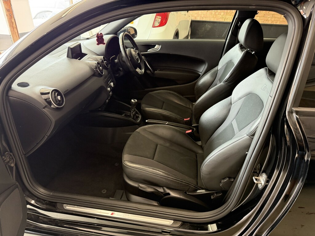 Audi A1 1.6 Tdi S Line GU65TNL Black #5